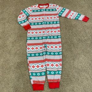 Holiday PJ’s Men’s medium winter Union Suit/ pajamas